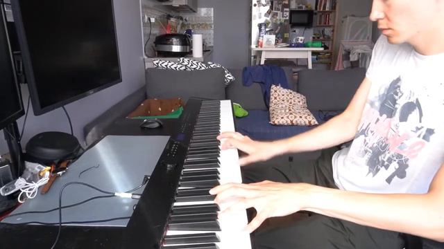 Beethoven — Sonata No. 17 Tempest 3rd movement. 5th month of training. смотреть онлайн