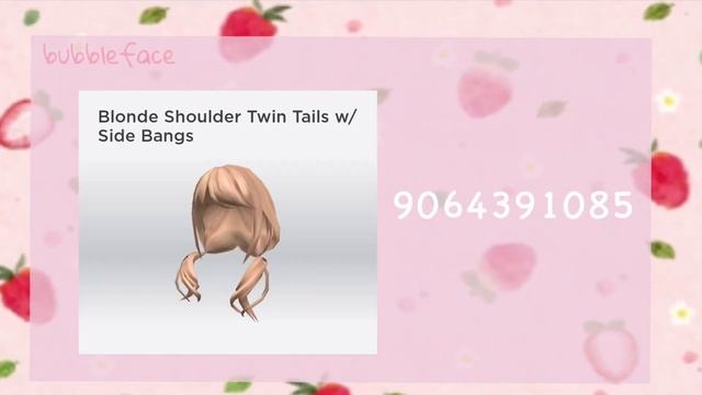 Roblox Blonde Hair Id Codes! смотреть онлайн