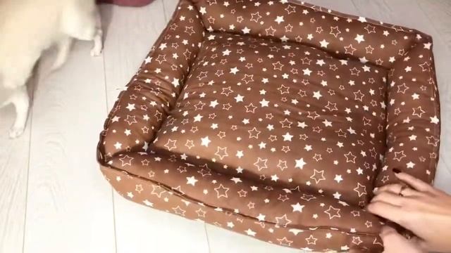 Мягкая, уютная лежанка для собак и кошек смотреть онлайн