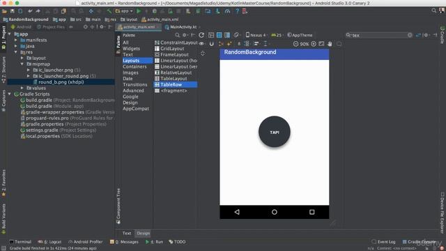 76 - Layouts - Linear Layout - Build Android Apps using Kotlin смотреть онлайн