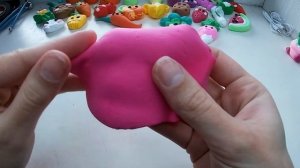 ГУБЫ лепить фигурку из легкого пластилина