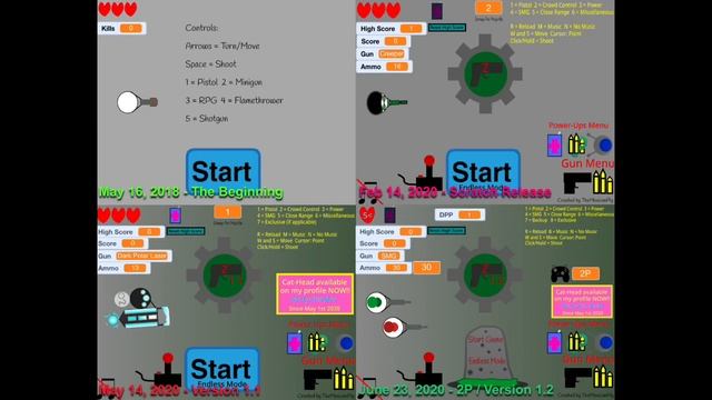 2-Player Zombie Shooter Now Available! (ZS 2P) смотреть онлайн