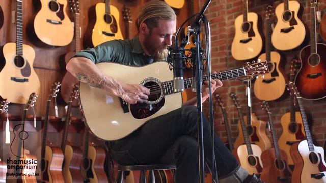 Martin D-45 Custom Madagascar at The Music Emporium смотреть онлайн