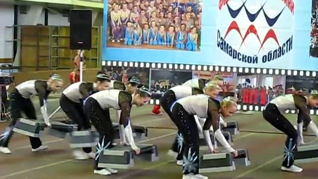 Фитнесс аэробика команда Аксиома СГАУ смотреть онлайн