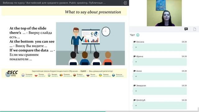 Английский язык. Публичные выступления. смотреть онлайн