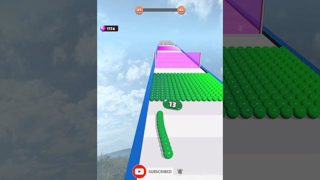 Snake Color - All Levels Gameplay Android,ios (Levels 43-47) смотреть онлайн