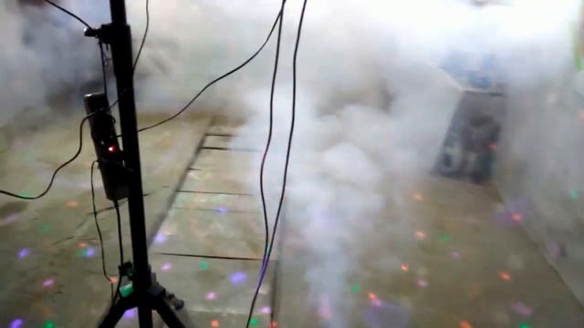 Дым-машина 1500W, Генератор дыма 1500Вт смотреть онлайн