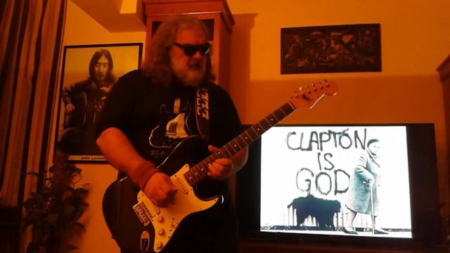 Eric "Slowhand" Clapton - Forever Man - Guitar Cover With Solo. смотреть онлайн