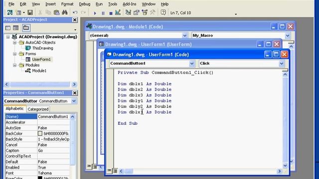 AutoCAD 2009 training Macro смотреть онлайн