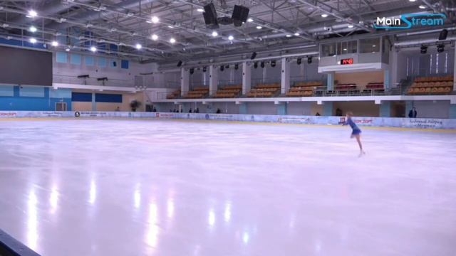 Любовь Рубцова / Lyubov Rubtsova - 3А+2Т на разминке перед прокатом смотреть онлайн