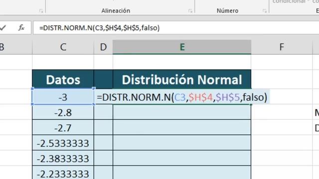 Grafico de Distribución Normal en Excel 2013/2010!!!! - Fácil! Con funciones :) смотреть онлайн