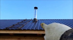 КАК САМОМУ СДЕЛАТЬ ДЫМОХОД В БАНЕ!!! . БЕЗОПАСНЫЙ ППУ СВОИМИ РУКАМИ !!!