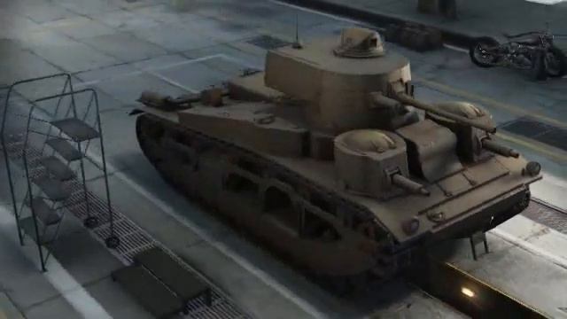 Vickers Medium Mk. III, Британский средний танк, игра World of Tanks смотреть онлайн