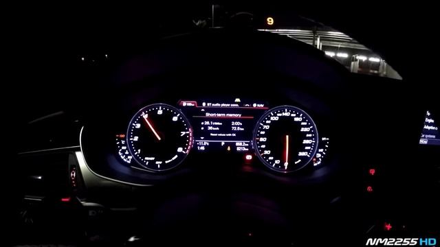 605HP Audi RS6 C7 Performance Launch Control 0-300km/h Acceleration смотреть онлайн