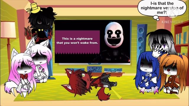Fnaf react to(Fnaf Voice lines) смотреть онлайн