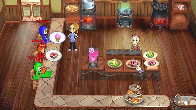 Cooking Dash 2: DinerTown Studios | Gameplay (Level 1 to 5) - #1 смотреть онлайн