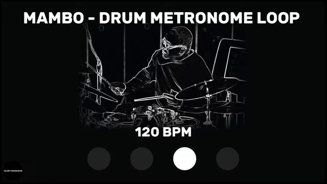 Mambo | Drum Metronome Loop | 120 BPM смотреть онлайн