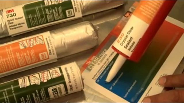 3M 230 Clear and 3M 730 Clear Hybrid Sealants Demonstration смотреть онлайн