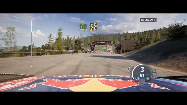 WRC - Ott Tanak's Ford puma gets thrown up Monte Carlo (with a couple little bumps) смотреть онлайн