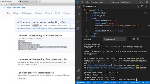 Héberger un site gratuitement avec GitHub смотреть онлайн
