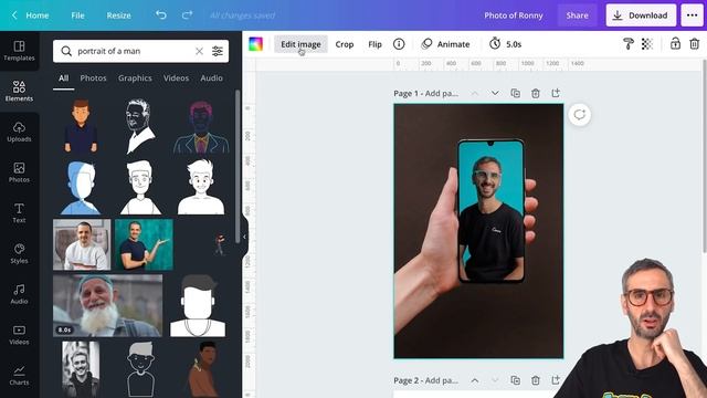 Editing photos with Canva - LATEST NEW FEATURES you DON'T want to MISS смотреть онлайн