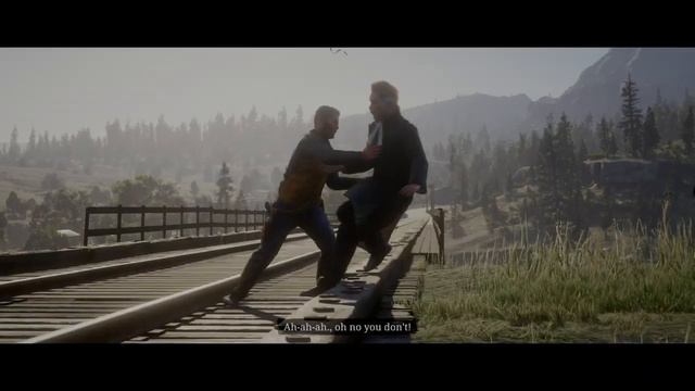 Red Dead Redemption 2 - Arthur Saves The Reverend смотреть онлайн