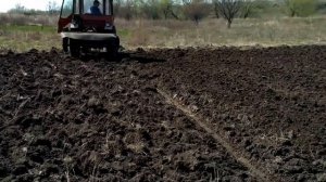 Самодельная почвофреза привод ВОМ трактора Т-25