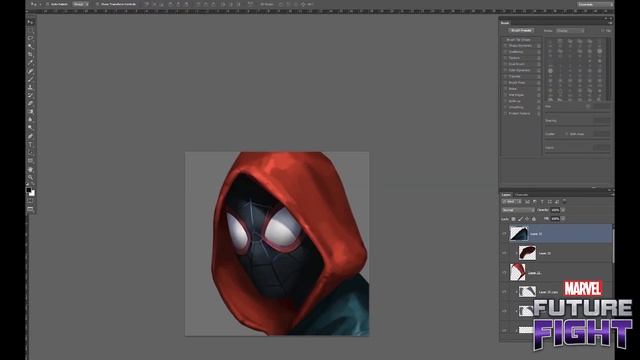MARVEL Future Fight Mile Morales Speed Art смотреть онлайн