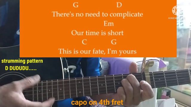 I'M YOURS by Jason Mraz play along guitar tutorial w/ lyrics and chords смотреть онлайн