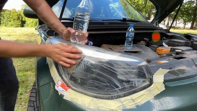Полировка фар своими руками. Без инструмента смотреть онлайн