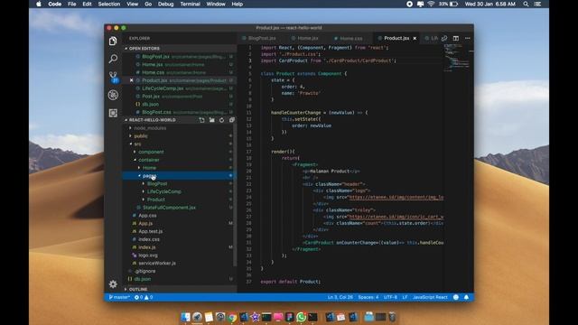 Merapikan struktur Folder dan Rename BrowserRouter (Routing 3) - #12 ReactJS Tutorial [Indonesia] смотреть онлайн