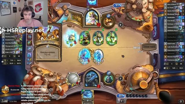 This Burn Damage is Unreal - Frost Death Knight - Hearthstone смотреть онлайн
