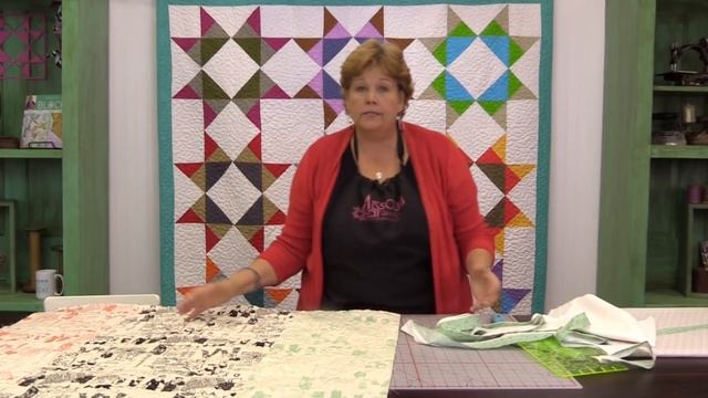 Make A Baby Quilt With Flange Binding With Jenny Doan Of Missouri Star! (Video Tutorial)