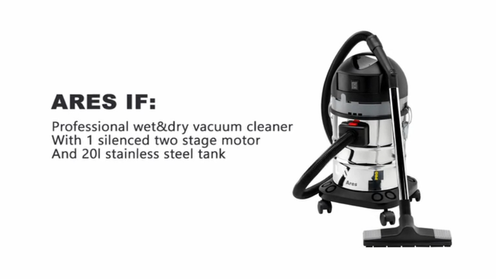 Пылесос для сухой и влажной уборки - профессиональный пылесос LAVORPRO Ares IF смотреть онлайн