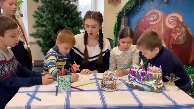 Заявка 666. Воскресная школа "Покров" - Рождественские колядки. "В ожидании чуда" смотреть онлайн
