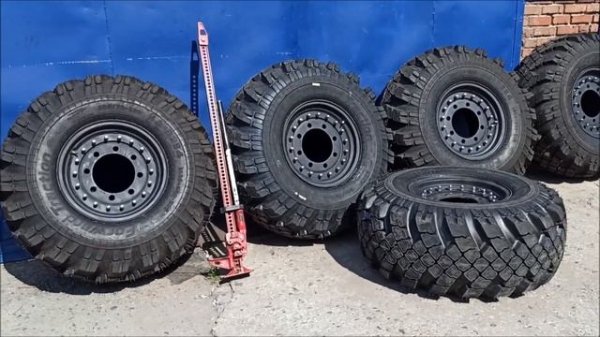 Колеса ИДП284 - Урал Лаптежник для Unimog 437 U1650