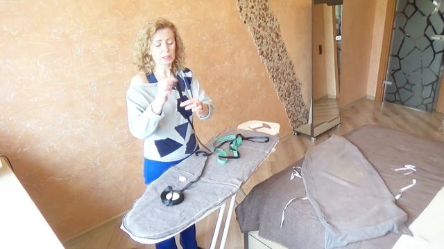 #DIY/ КАК ПОШИТЬ ЧЕХОЛ для ГЛАДИЛЬНОЙ ДОСКИ/ МК смотреть онлайн