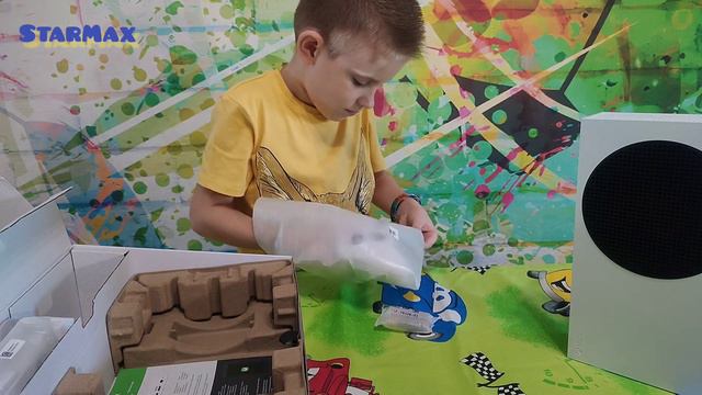 Xbox Series S. Обзор и распаковка. Обзор игр. #xbox  #ukraine #children #gaming