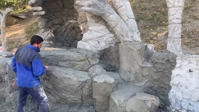 Что добавить в Арт бетон? Состав. Что получилось. Вот такой результат!!? смотреть онлайн