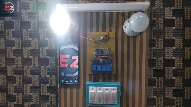 Smart home with Google Assistant using NodeMCU ESP 8266 (Manual + voice) смотреть онлайн