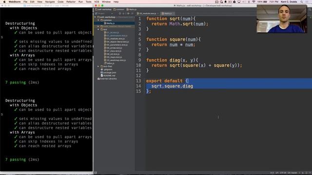 ES6 Demo by Kent C. Dodds смотреть онлайн
