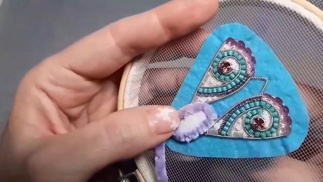 БРОШЬ МОТЫЛЕК из бисера. Мастер класс