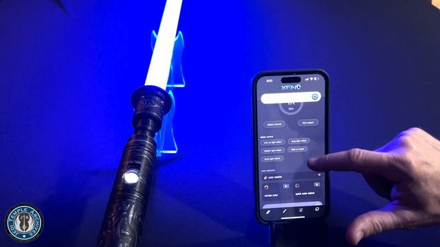 DamienSaber XenoPixel XENO3.0 App Control (Proffie Metal Hilt)