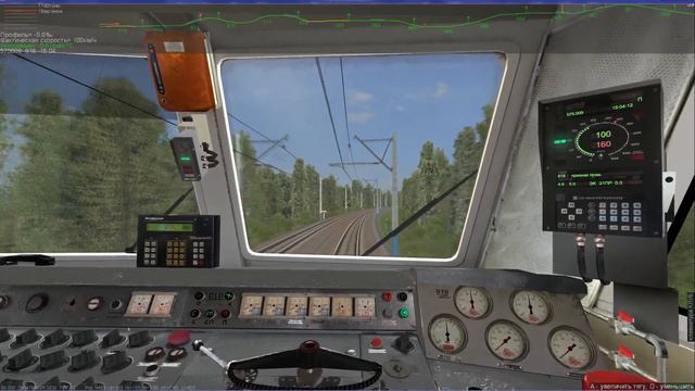 ZDSimulator Проект маршрута Курск-Харьков смотреть онлайн
