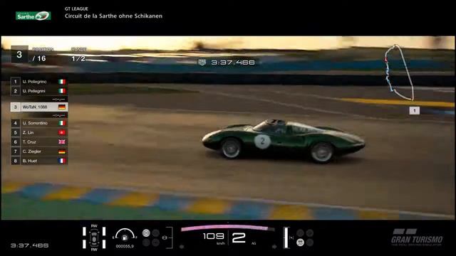 Gran Turismo™SPORT XJ 13 vs. 2x Ferrari P4 смотреть онлайн