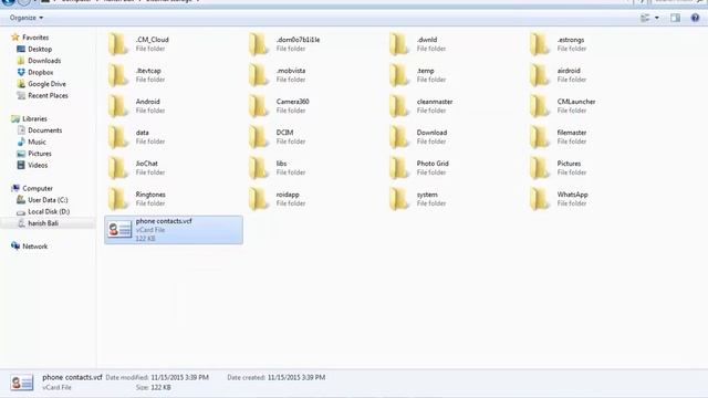 How to transfer android contacts to PC using USB cable смотреть онлайн