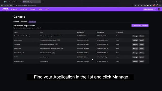 StreamWeasels Twitch Integration (Client ID & Client Secret)