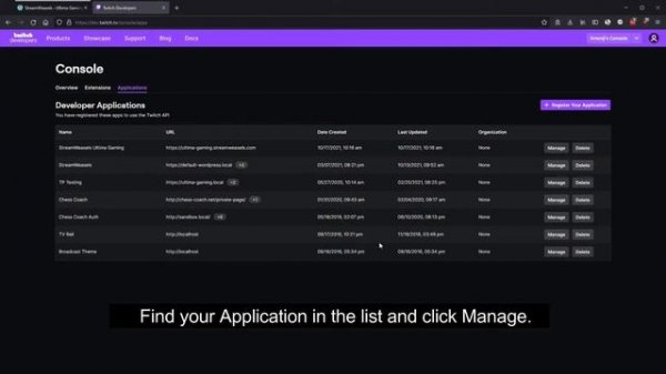 StreamWeasels Twitch Integration (Client ID & Client Secret)