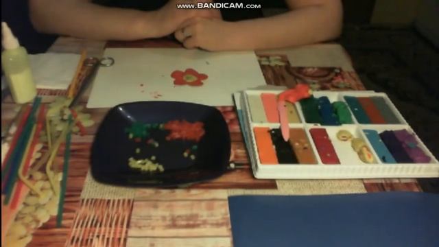 Занятие по ручному труду. Тема "Цветы" смотреть онлайн