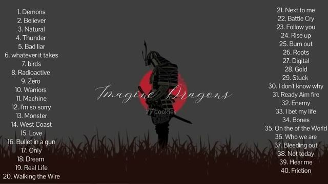 Imagine Dragons Playlist смотреть онлайн